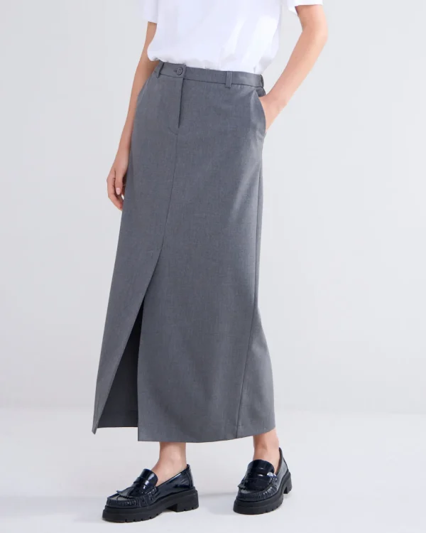Lange Pencil Rok>Summum Store
