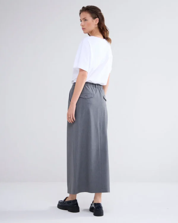 Lange Pencil Rok>Summum Store