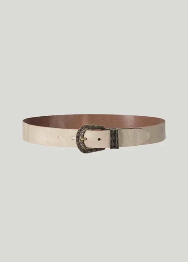 Leren Riem Suède-look>Summum Cheap
