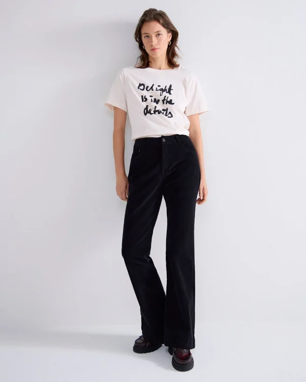 Lichte Flared Broek>Summum Best Sale