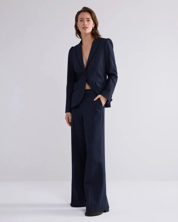 Lichte Flared Streepjesbroek>Summum Cheap