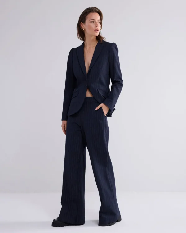 Lichte Flared Streepjesbroek>Summum Cheap