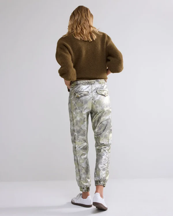 Metallic Jogger Pants>Summum New