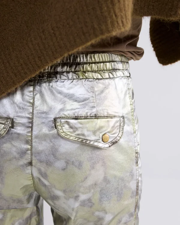 Metallic Jogger Pants>Summum New