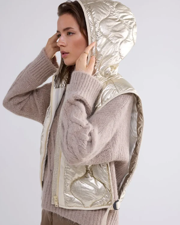Metallic Mock Collar>Summum Shop