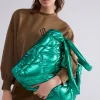 Metallic Puff Bag>Summum Hot