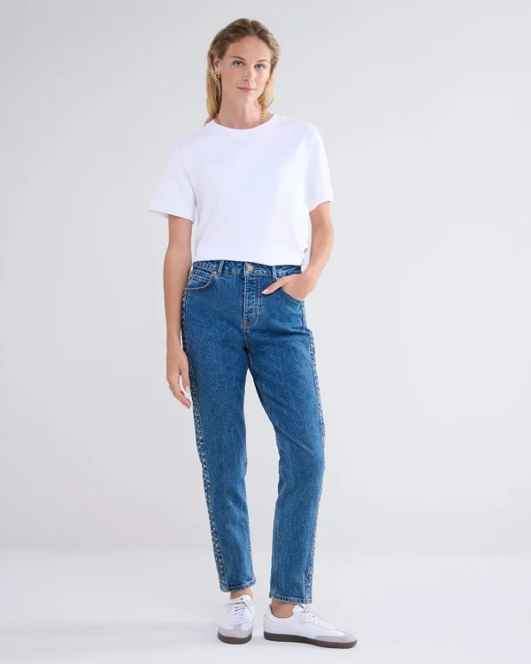 Moms Fit Jeans Met Studs>Summum Cheap
