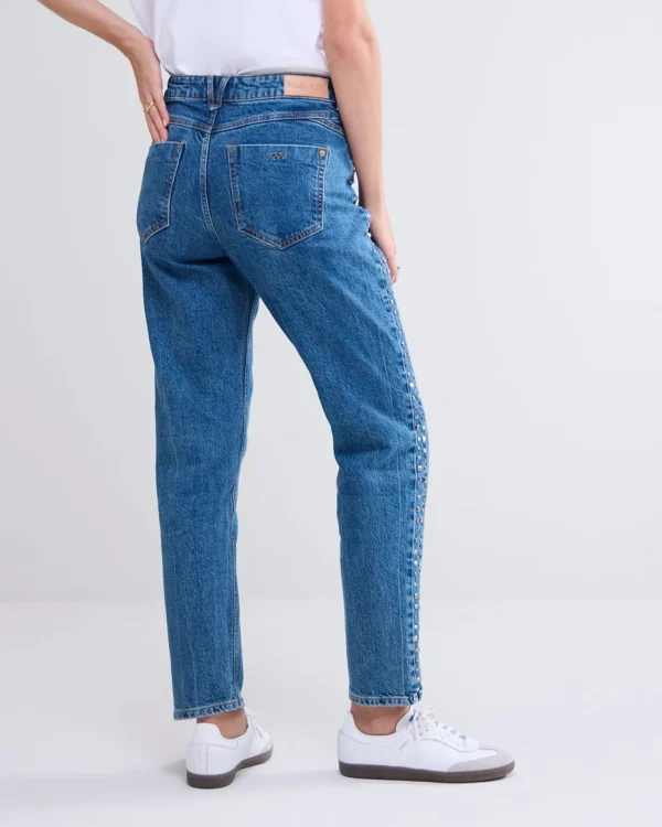 Moms Fit Jeans Met Studs>Summum Cheap