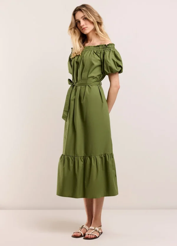 Off Shoulder Jurk>Summum Fashion