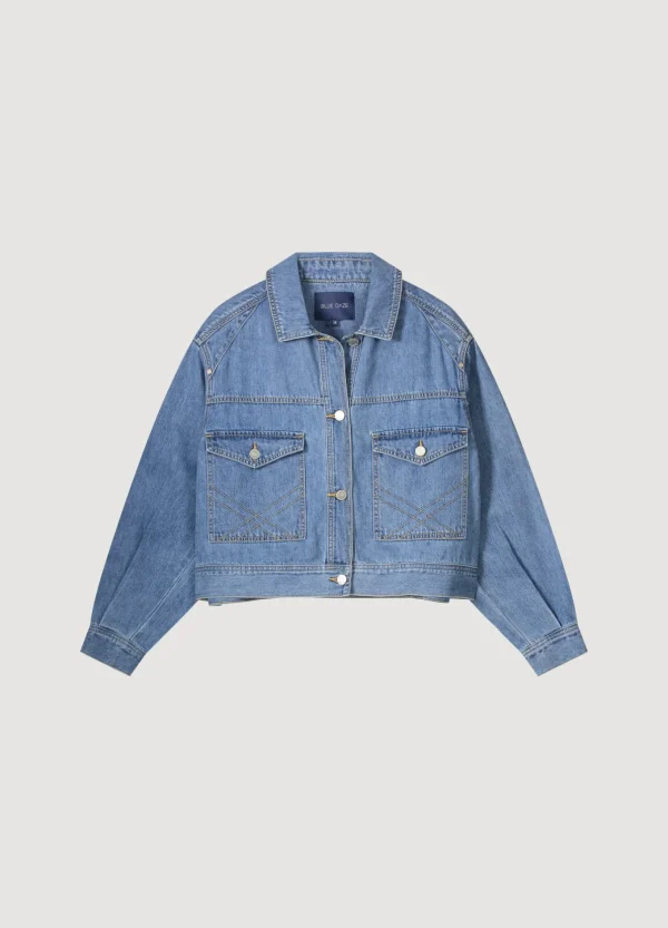 Oversized Denim Jacket>Summum Outlet