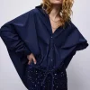 Oversized Katoenen Blouse>Summum Best Sale