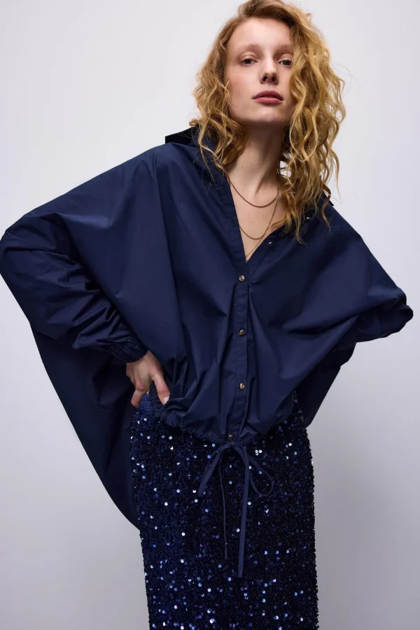 Oversized Katoenen Blouse>Summum Best Sale