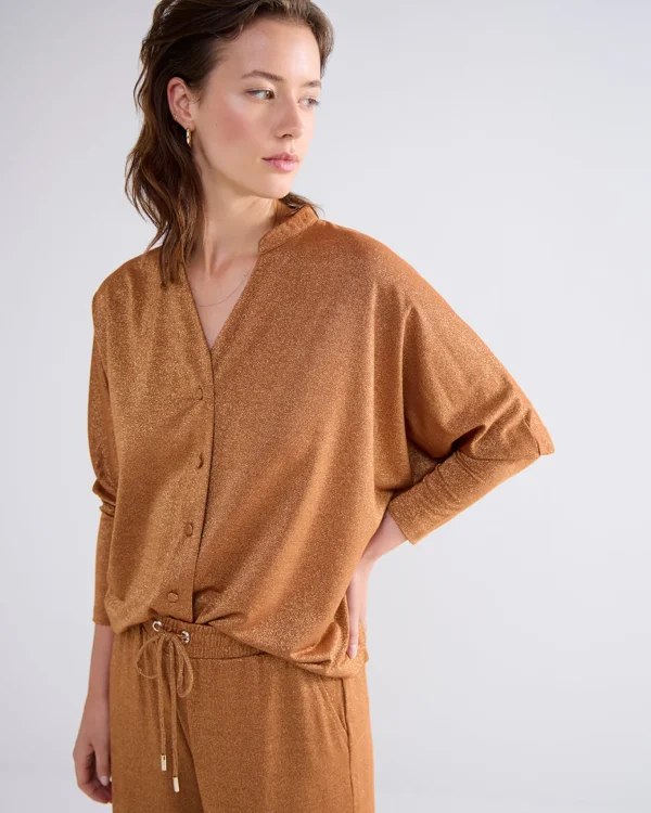 Oversized Vestje Metallic>Summum Best