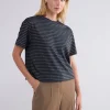 Shortsleeve Top Met Lurex Rib>Summum Sale