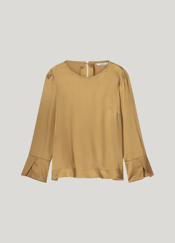 Slanke Top Met Glans>Summum Fashion