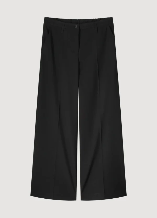 Soepelvallende Wijde Broek>Summum Clearance