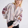 Streepjesblouse Katoen>Summum Best Sale
