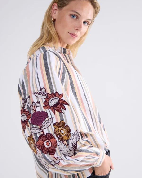Streepjesblouse Katoen>Summum Best Sale