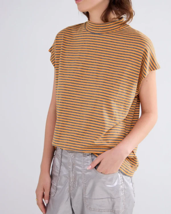 Top Met Aangeknipte Mouwen>Summum Cheap