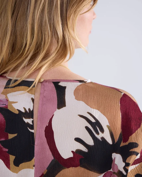 Top Met Bloemenprint>Summum Cheap