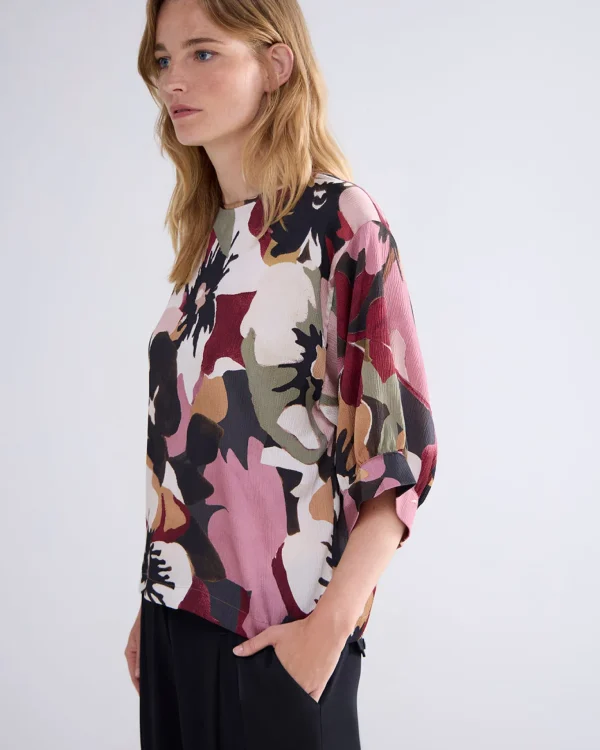 Top Met Bloemenprint>Summum Cheap