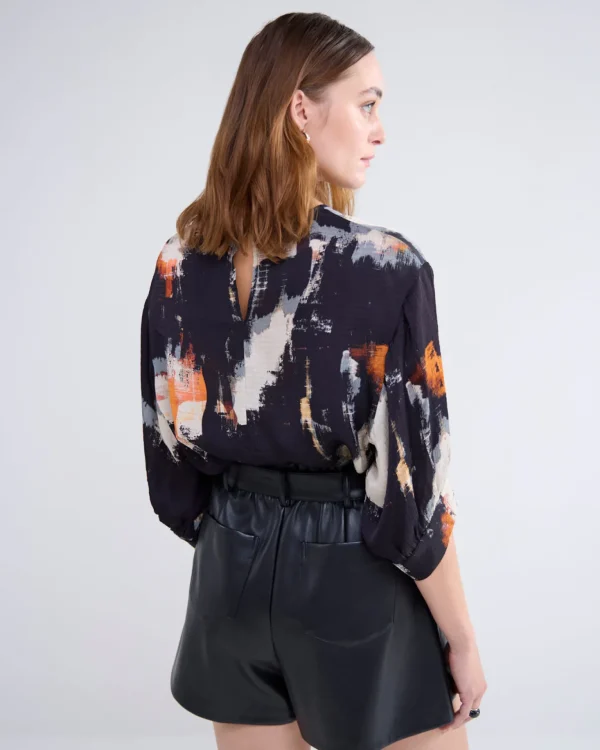 Top Met Split En Wijde Mouwen>Summum Clearance
