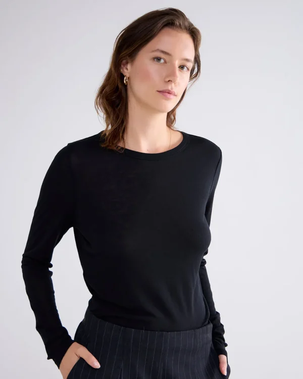 Top Viscose-wol Mix>Summum New