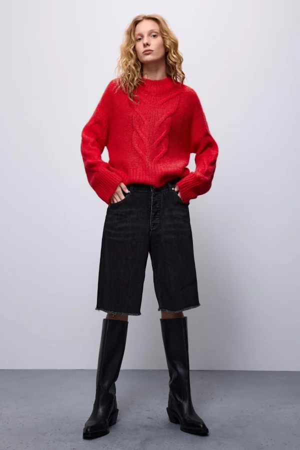 Trui Met Kabelpatroon>Summum Fashion