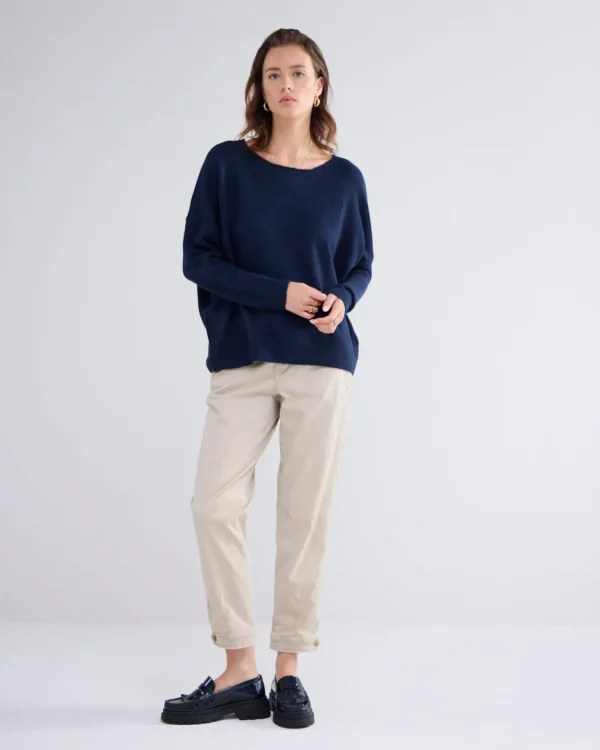 Trui Met Wijde Boothals>Summum Shop