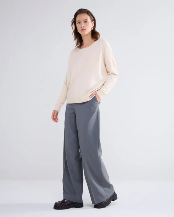 Trui Met Wijde Boothals>Summum Flash Sale