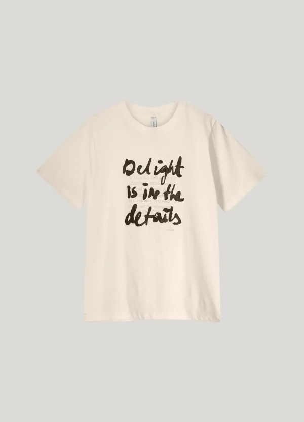 T-shirt Met Tekst>Summum Hot
