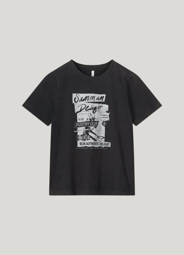 T-shirt Met Tekst>Summum Fashion
