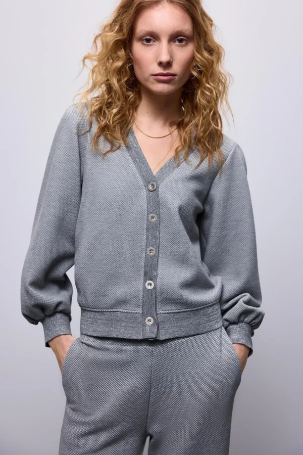 Vest Met Ballonmouwen>Summum Cheap
