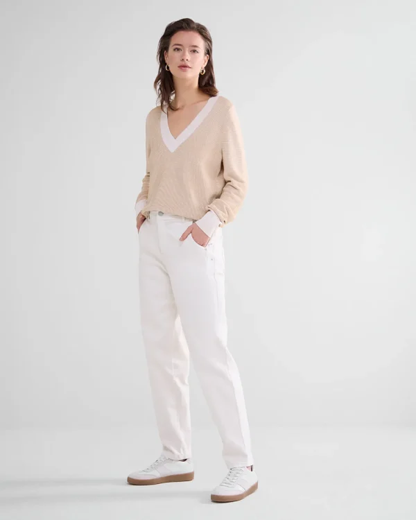 V-hals Trui Met Lurex>Summum Clearance