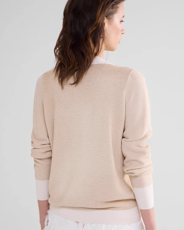 V-hals Trui Met Lurex>Summum Clearance