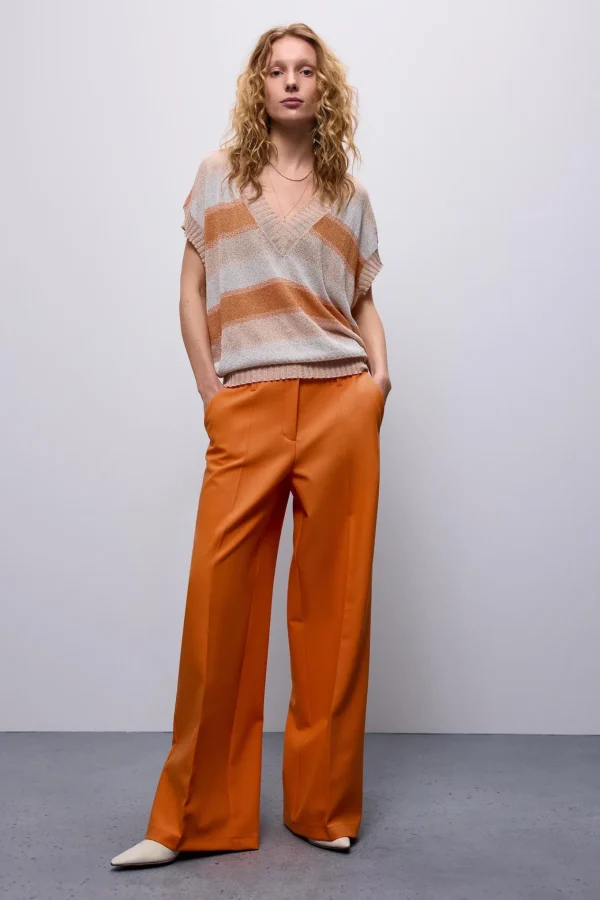 V-hals Truitje Lurex>Summum Shop