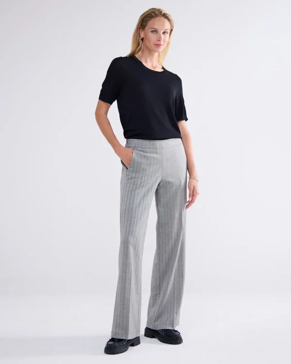 Wijde Broek Met Elastische Tailleband>Summum Shop
