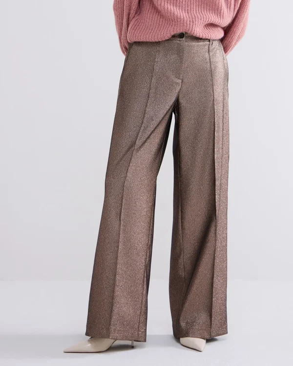 Wijde Glitterbroek>Summum Best Sale