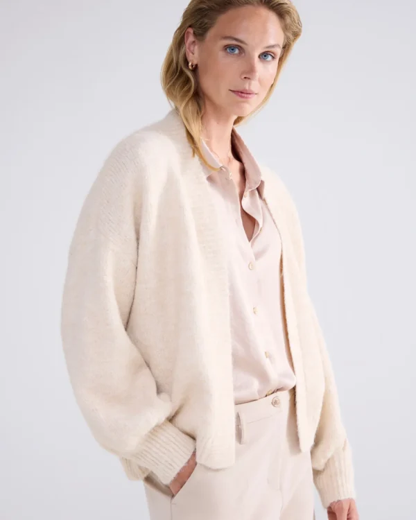 Zacht Vest Met Pofmouwen>Summum Outlet