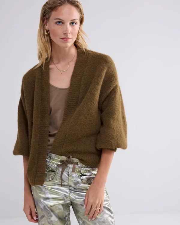 Zacht Vest Met Pofmouwen>Summum Flash Sale