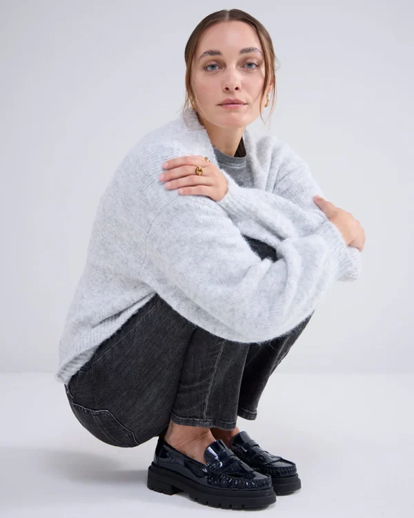 Zacht Vest Met Pofmouwen>Summum Online